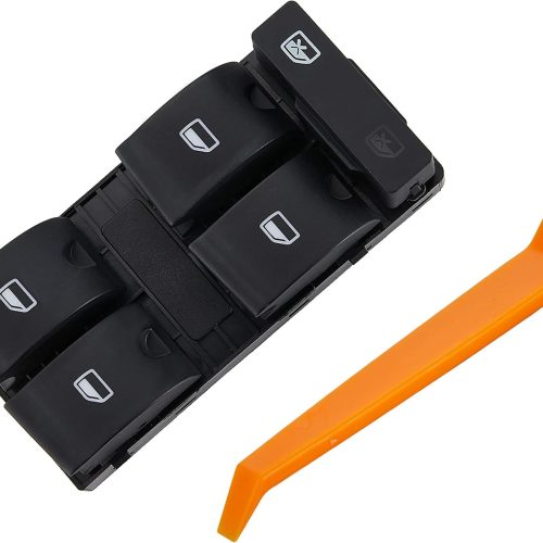 Power Window Switch FITS for 2002-2008 Audi A4,Audi A4 Quattro.2004-2008 Audi S4.Driver Side Front Left Door vidrios Electric Master Contro Switch 8ED959851,8E0959851B.